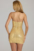 Minivestido adornado